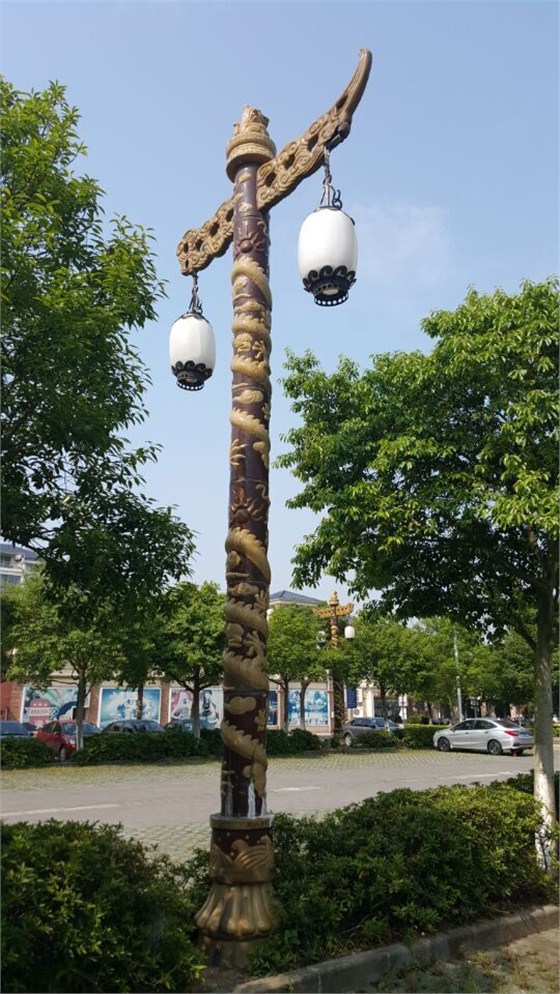 陶瓷龍柱燈3 陶瓷龍柱燈3