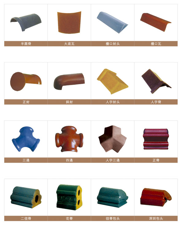 配套瓦系列 配套瓦系列